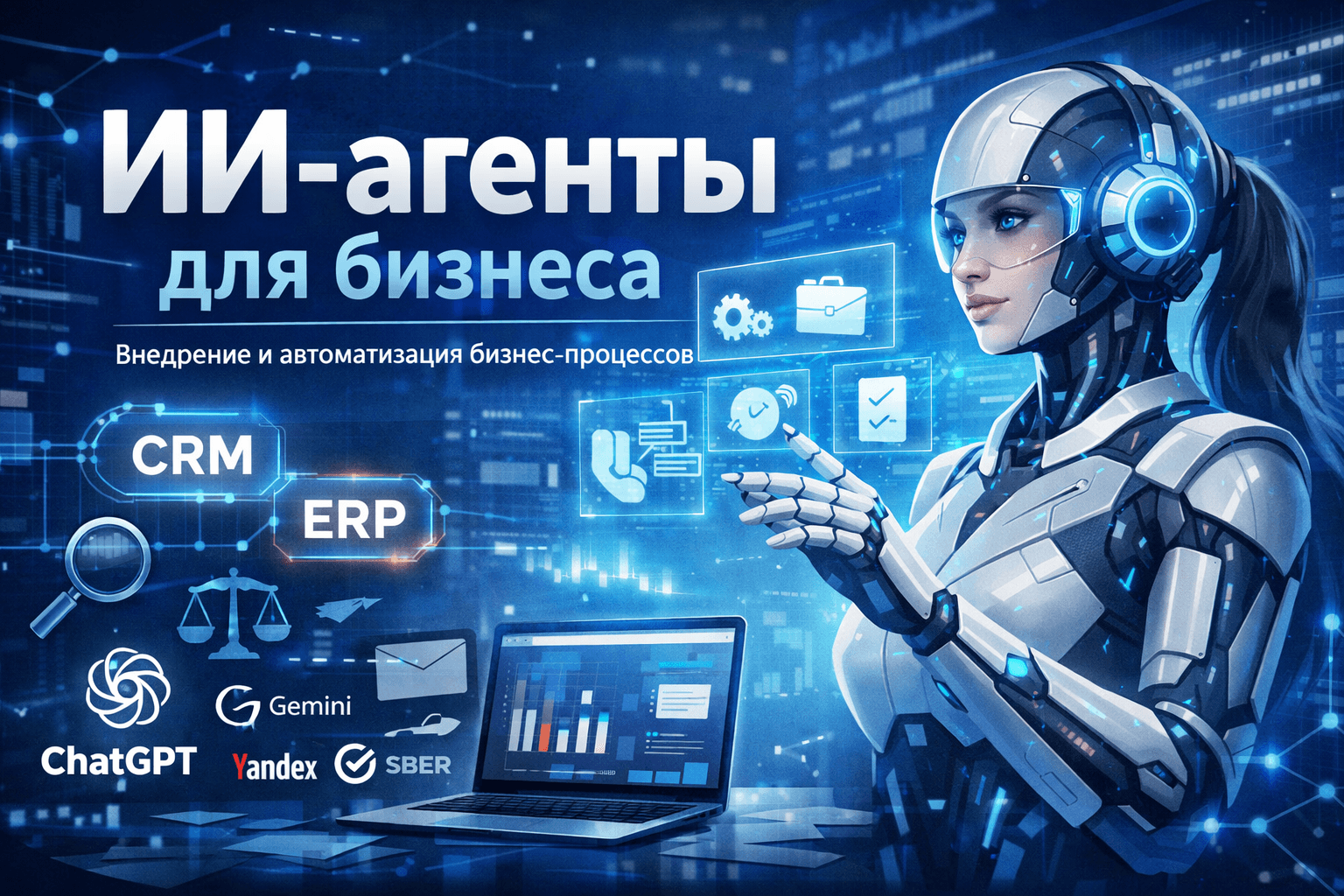 ИИ агенты для бизнеса — автоматизация и внедрение